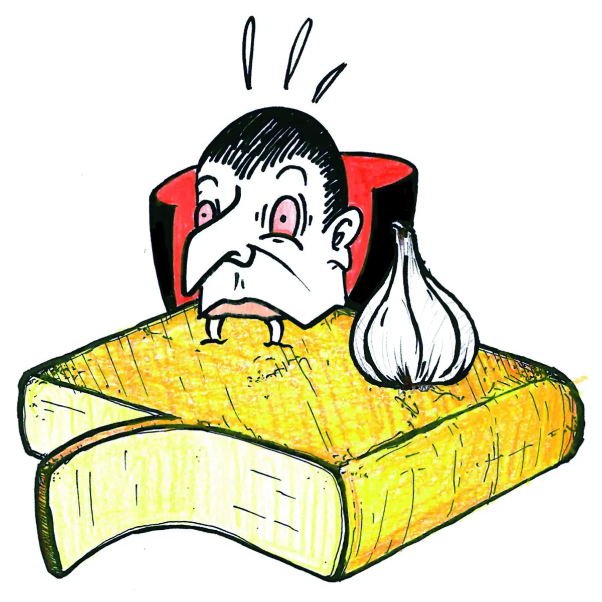 scheibe knoblauch raclette à 80g