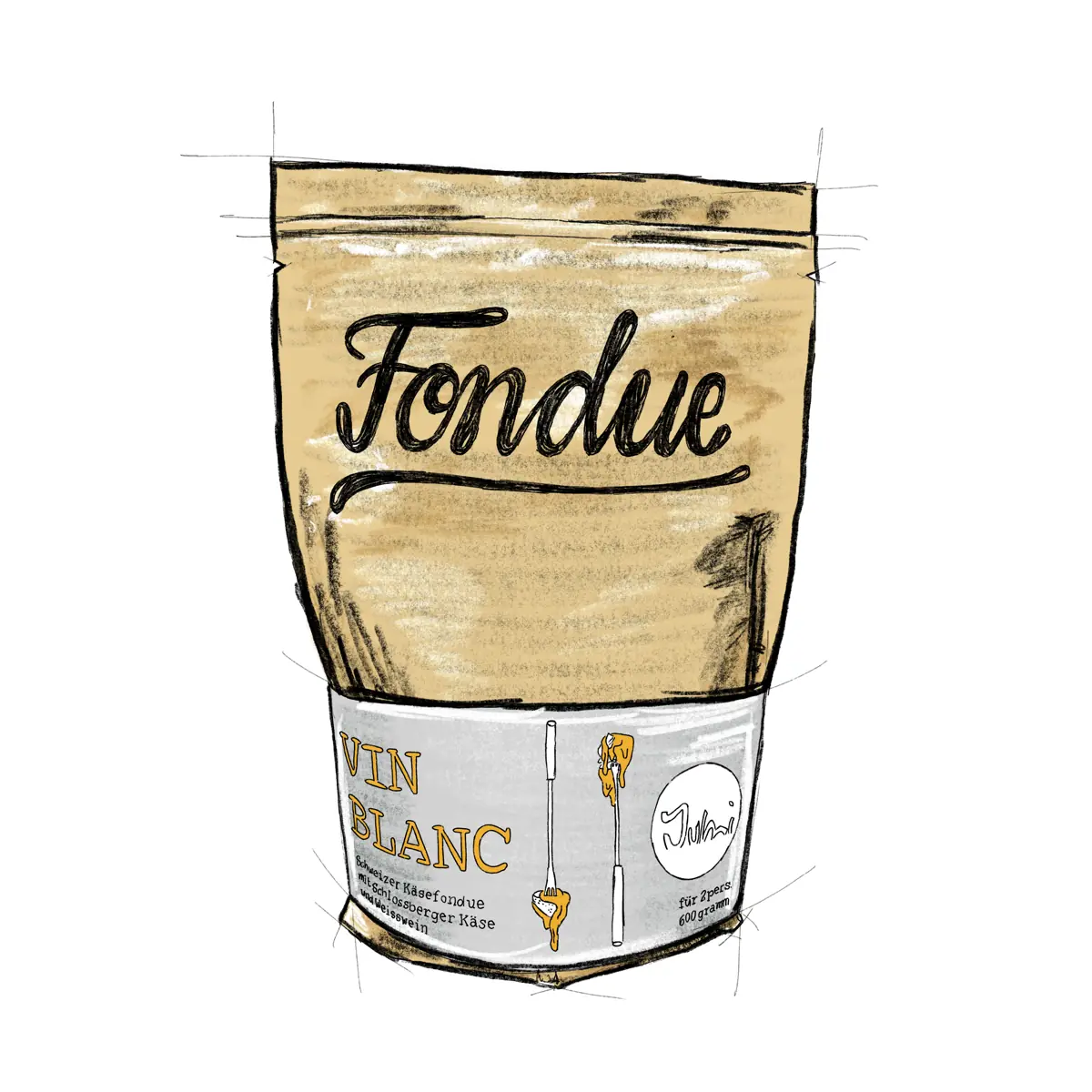 jumi fondue - vin blanc
