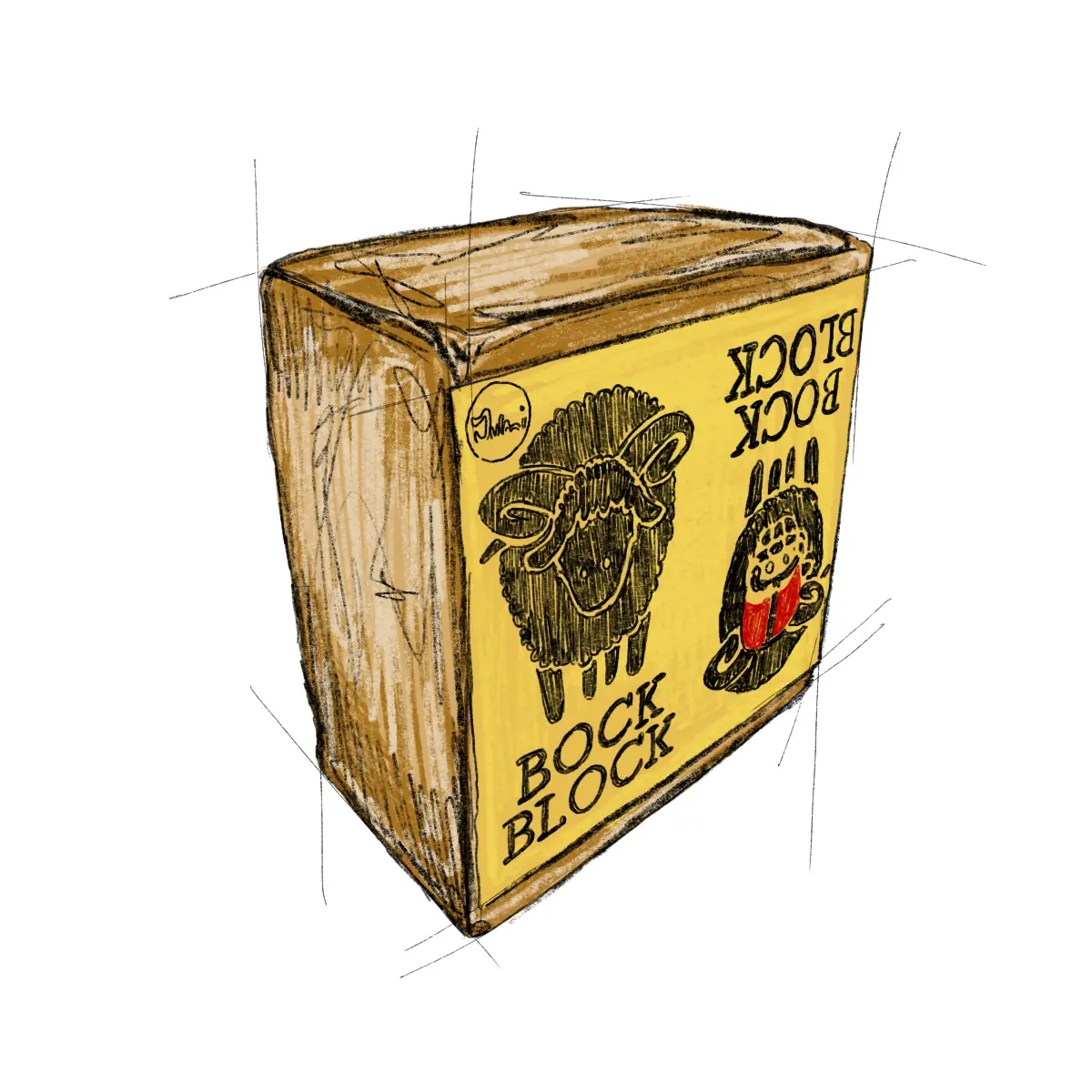 bock-block senior stück à 200g
