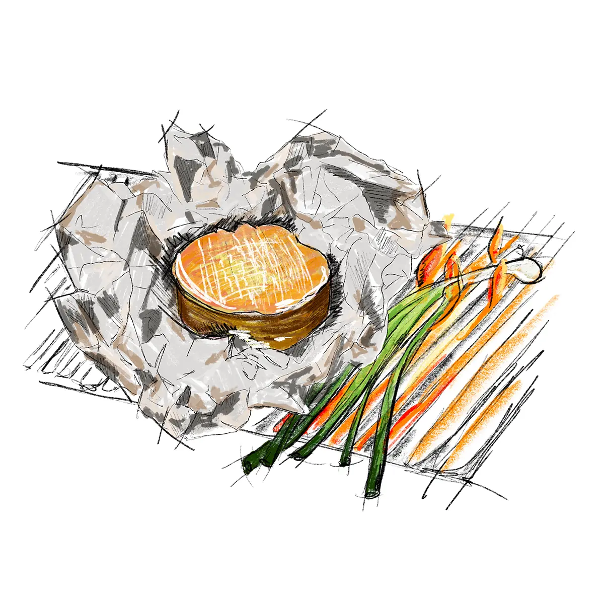 grillkäse (la sanglée)