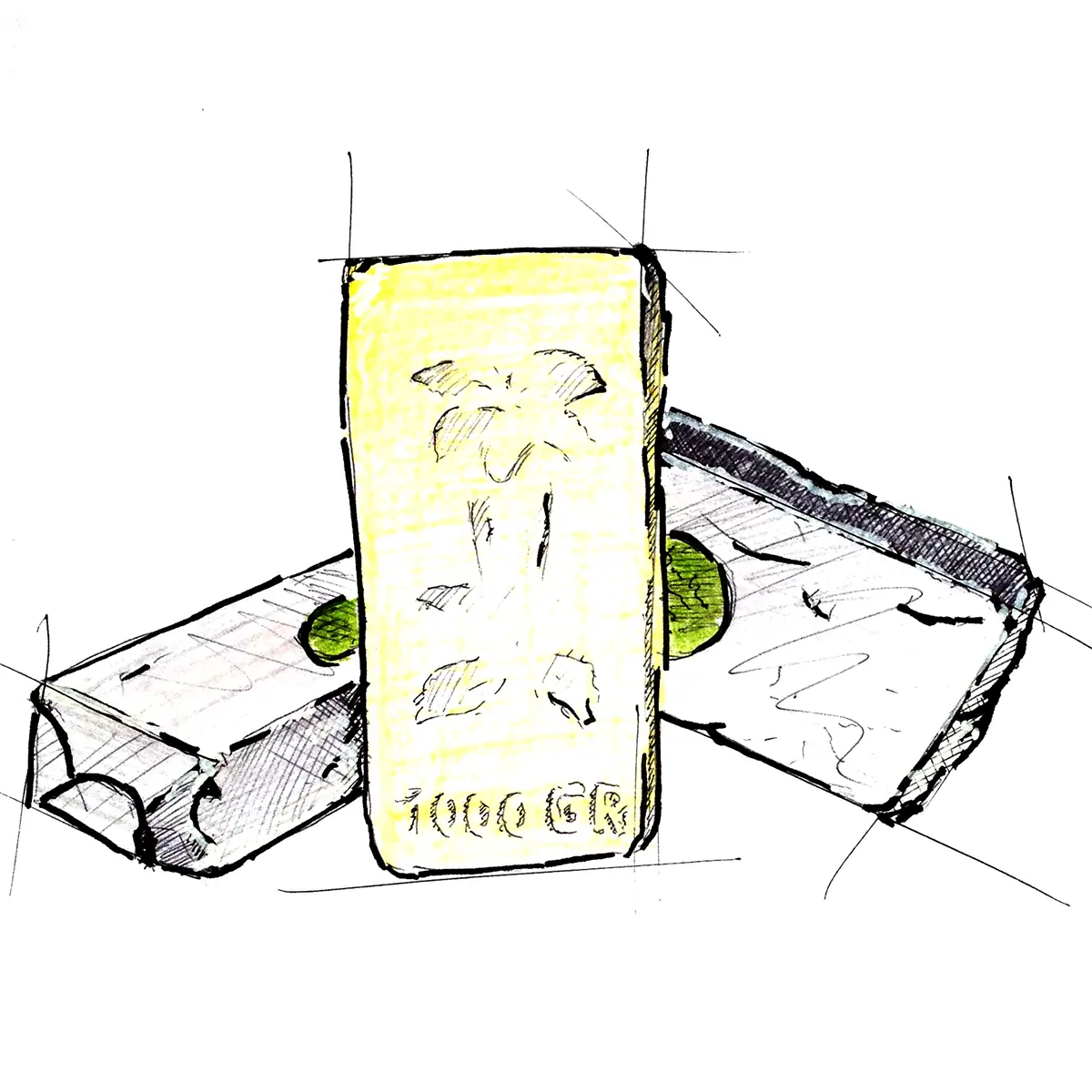 silberbutter à 1kg