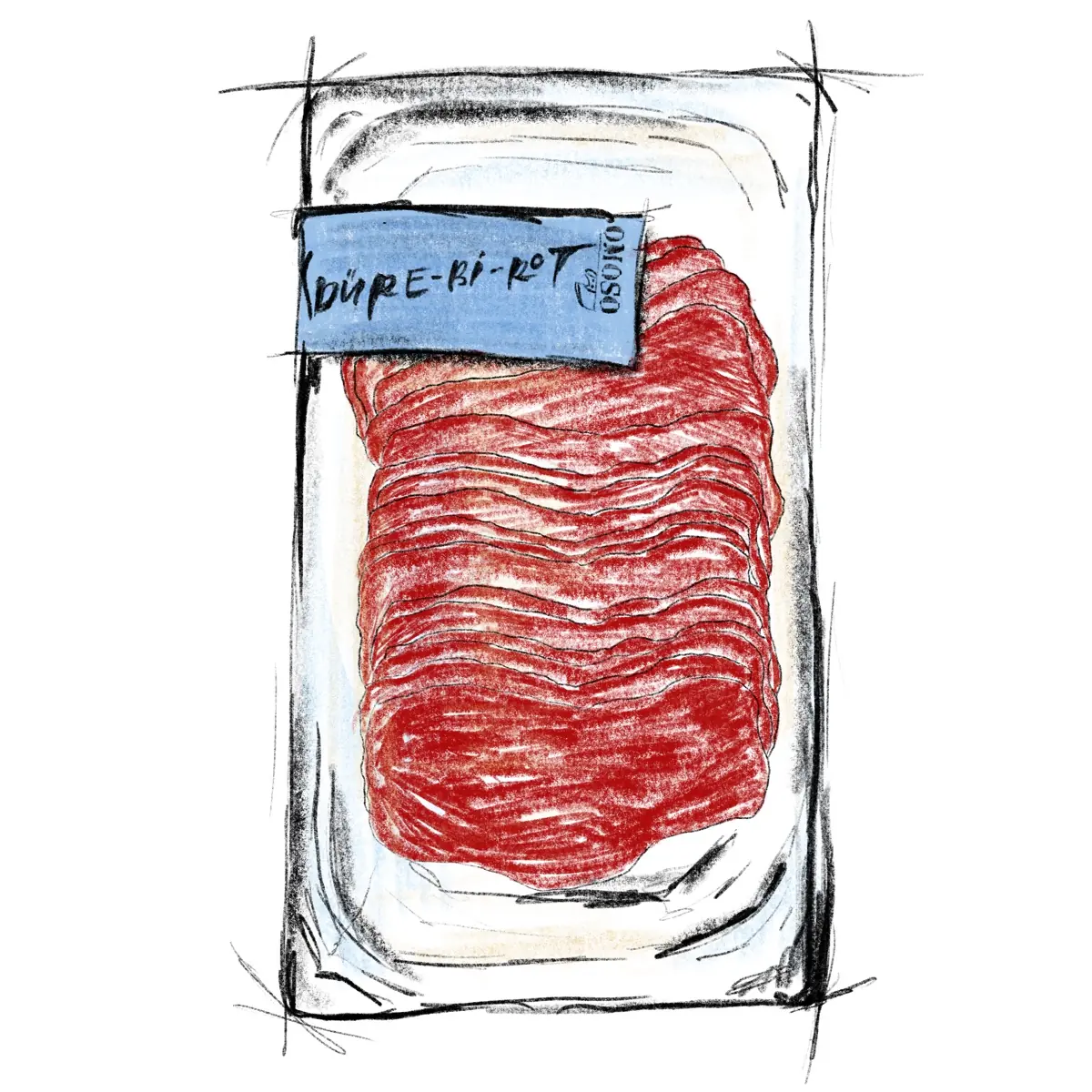 düre-bi-rot 85g / schale