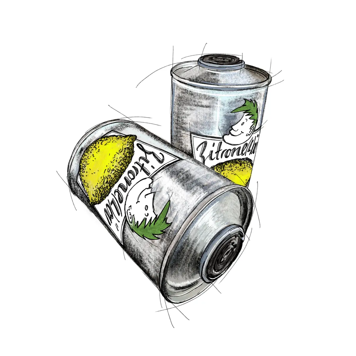 zitronen(l)öu, 250 ml