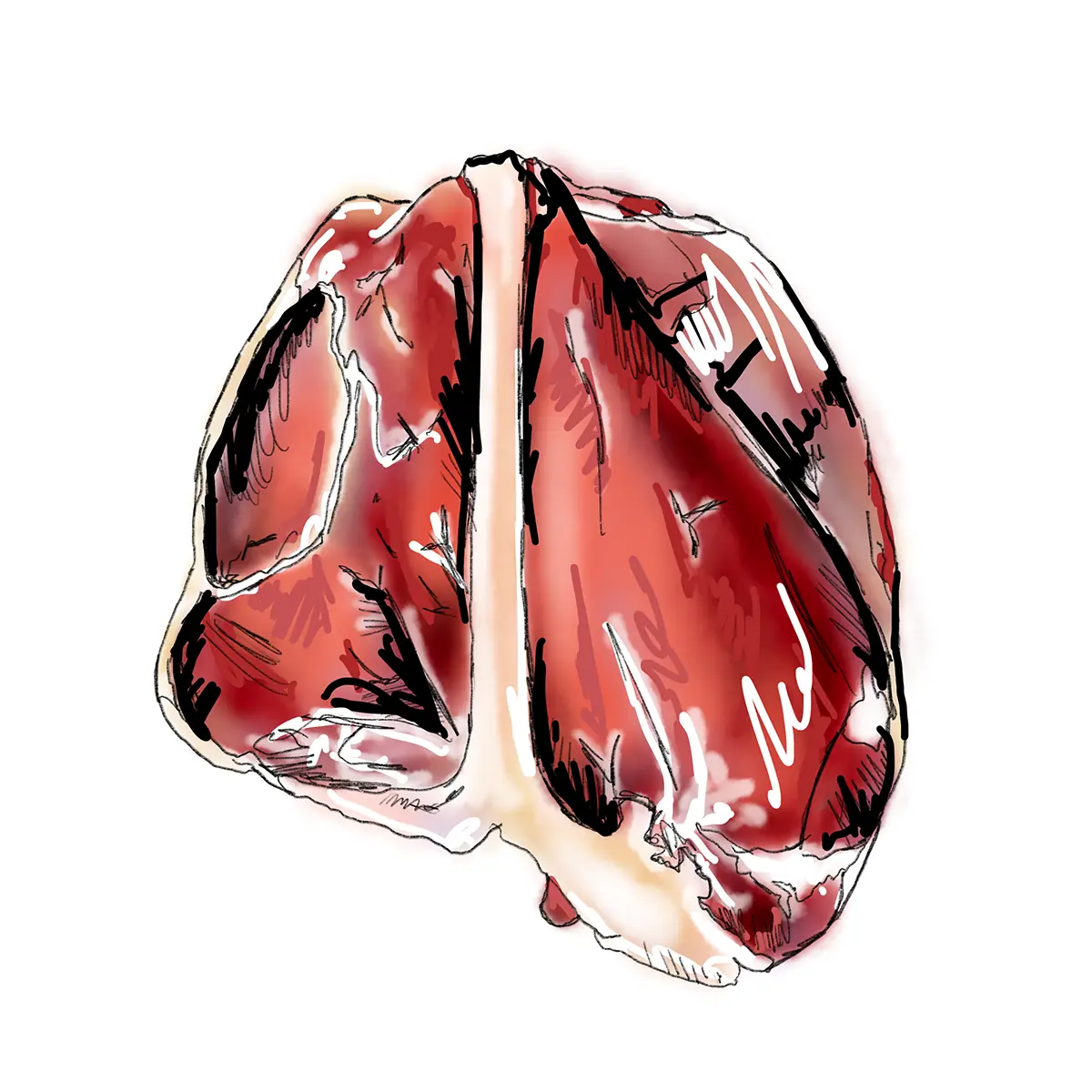t-bone steak